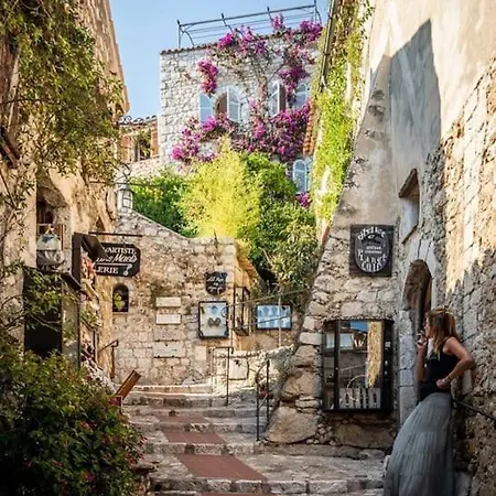 Au Calme, Avec Terrasse Et Parking A Village Διαμέρισμα Èze